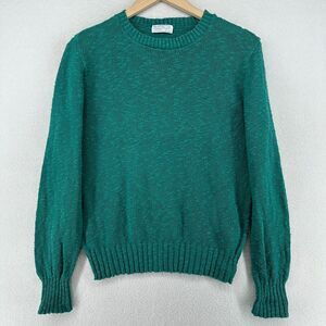 MURRAYS TOGGERY Sweater Adult S Slub Knit Jumper Pullover Nantucket Island Green